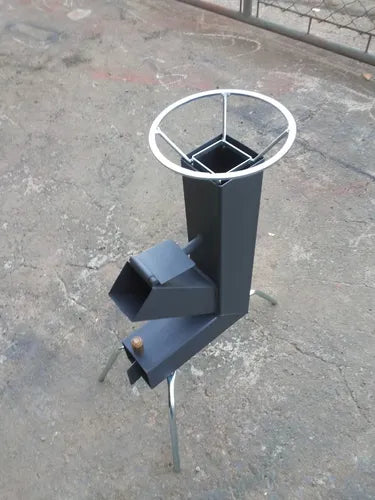 Fogão Foguete, Fogão A Lenha Portátil, Lazer - Image 3